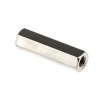 RS PRO Hexagonal Brass Standoff M3 Thread Size, Nickel Plated, 18 mm Length, Female/Female Thread 222-418