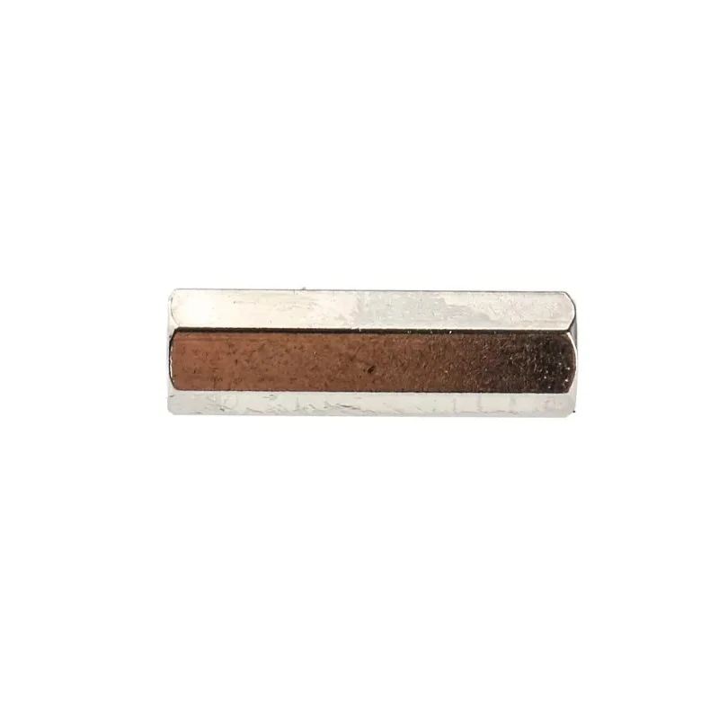 RS PRO Hexagonal Brass Standoff M3 Thread Size, Nickel Plated, 18 mm Length, Female/Female Thread 222-418