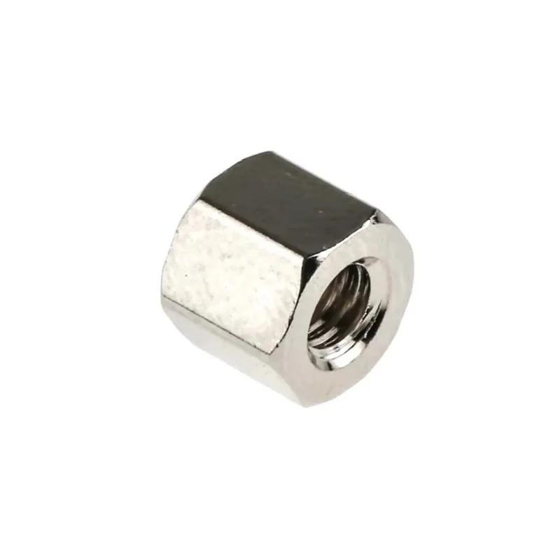 RS PRO Brass Hexagonal Standoff M4, 6 mm Length, Female/Female, Nickel Plated 222-474