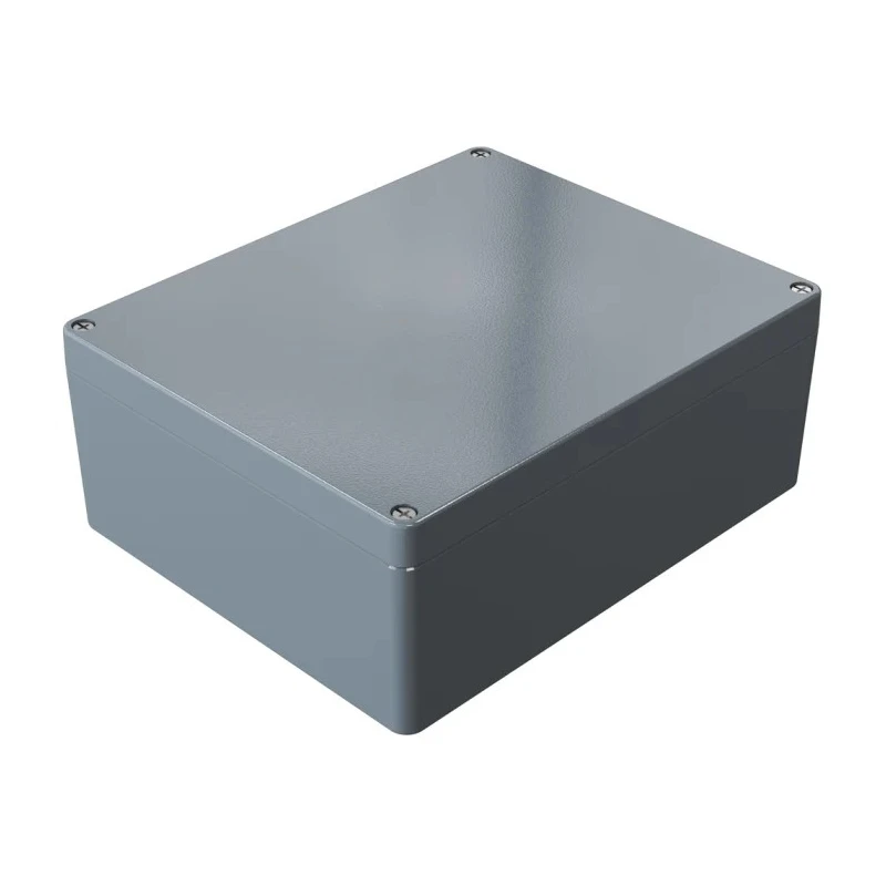 Rose Aluminium Standard Series Grey Grey Lid Die Cast Aluminium Enclosure IP66 IK09 280mm x 230mm x 280mm 01232811