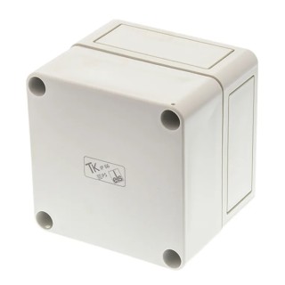 Spelsberg Polystyrene Enclosure TK PS Series Grey Lid IP66 IK07 81mm x 94mm x 94mm 11090301