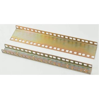 RS PRO Steel Rack Strip Yellow Passivated Zinc Plated for Use with 19 in Cabinet 60 mm x 19 mm x 2 m 223-792