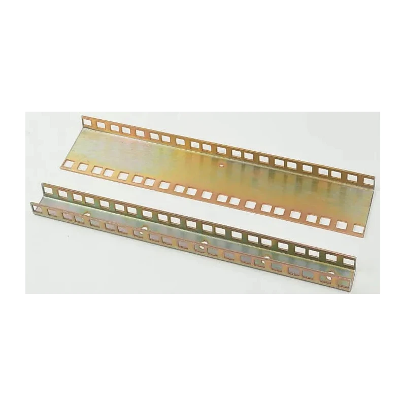 RS PRO Steel Rack Strip Yellow Passivated Zinc Plated for Use with 19 in Cabinet 60 mm x 19 mm x 2 m 223-792