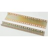 RS PRO Steel Rack Strip Yellow Passivated Zinc Plated for Use with 19 in Cabinet 60 mm x 19 mm x 2 m 223-792