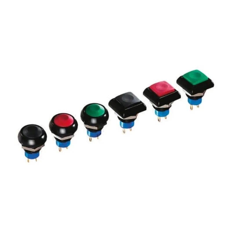 APEM IP Series Momentary Panel Mount Push Button Switch SPST 12 mm Cutout IP67 50 V dc 48 V ac IPC3SAD7/1