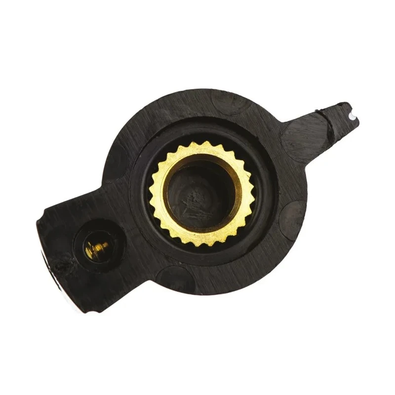 RS PRO 32 mm Diameter Black Plastic Grub Screw Potentiometer Knob for 6.4 mm Circular Shaft 223-742