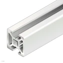 Bosch Rexroth Silver Aluminium Strut Profile 20 x 20 mm 6 mm Groove 3 m Length Series MGE 13.2 3842993422/3000