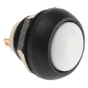 APEM IS Series Momentary Push Button Switch, Panel Mount, SPST, White Dome Actuator, IP67, 50 V DC 125 V AC ISR3SAD7/100