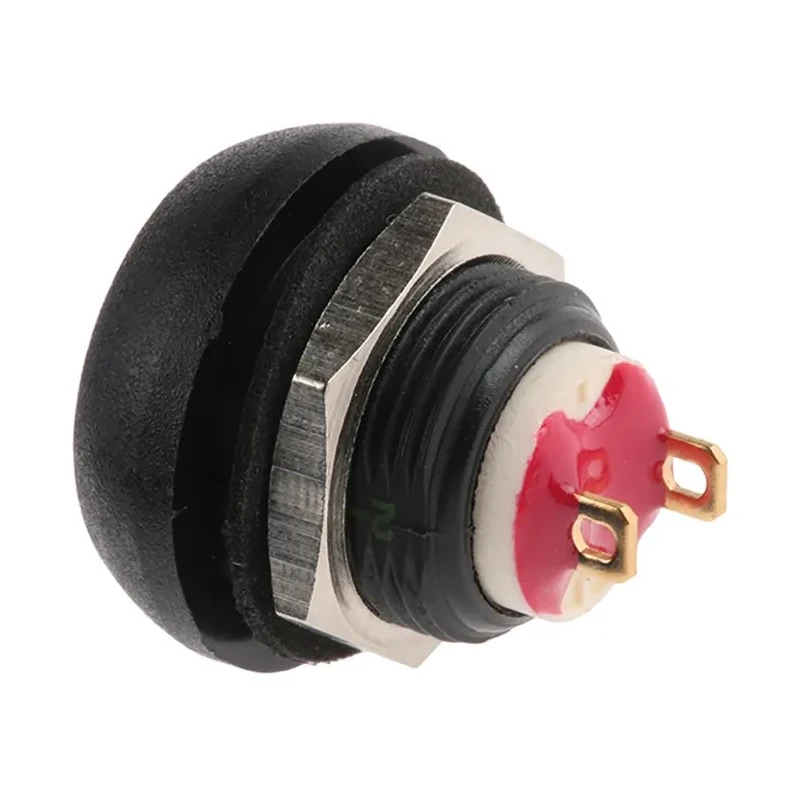 APEM IS Series Momentary Push Button Switch, Panel Mount, SPST, White Dome Actuator, IP67, 50 V DC 125 V AC ISR3SAD7/100