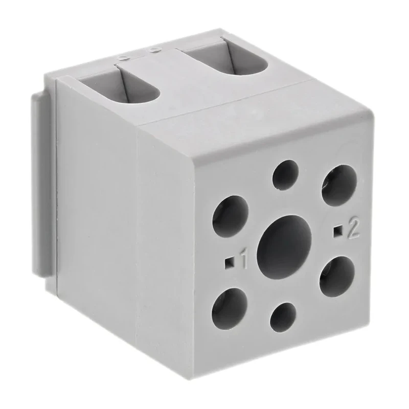 Phoenix Contact UK Series Non-Fused Terminal Block 2-Way 32A Screw 12, 24 AWG 500V 2716020