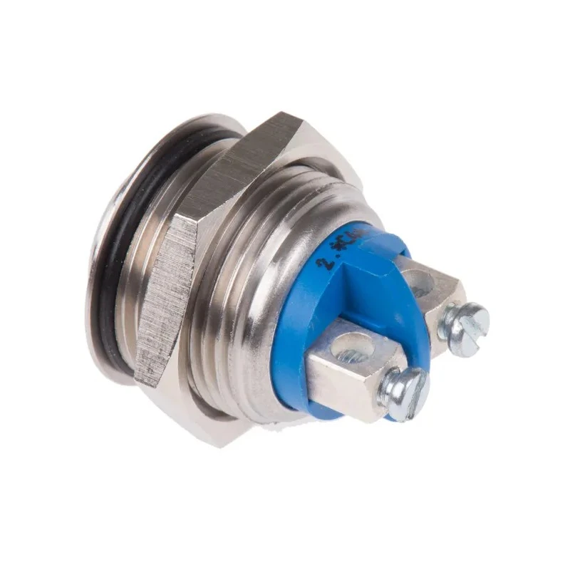 APEM AV Series Push Button Switch Momentary Panel 16.2 mm Cutout SPST IP65 48 V dc 250 V ac AV0630C940K