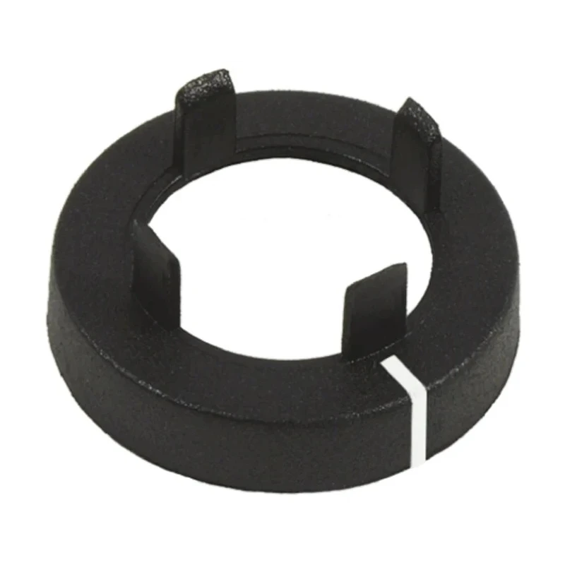 Sifam Nut Cover 11.5 mm Knob Diameter Black for 6 mm Axial Shaft N111-BLK