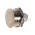 APEM AV Series Push Button Switch Latching Panel Mount Round Actuator 22 mm Cutout IP65 IP67 250V AC AV03100EA200