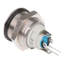 APEM AV Series Illuminated Push Button Switch, Latching, Panel Mount, 19.2 mm Cutout, Red LED, IP65 AV091L6EA240K