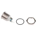 APEM AV Series Illuminated Push Button Switch, Latching, Panel Mount, 19.2 mm Cutout, Red LED, IP65 AV091L6EA240K