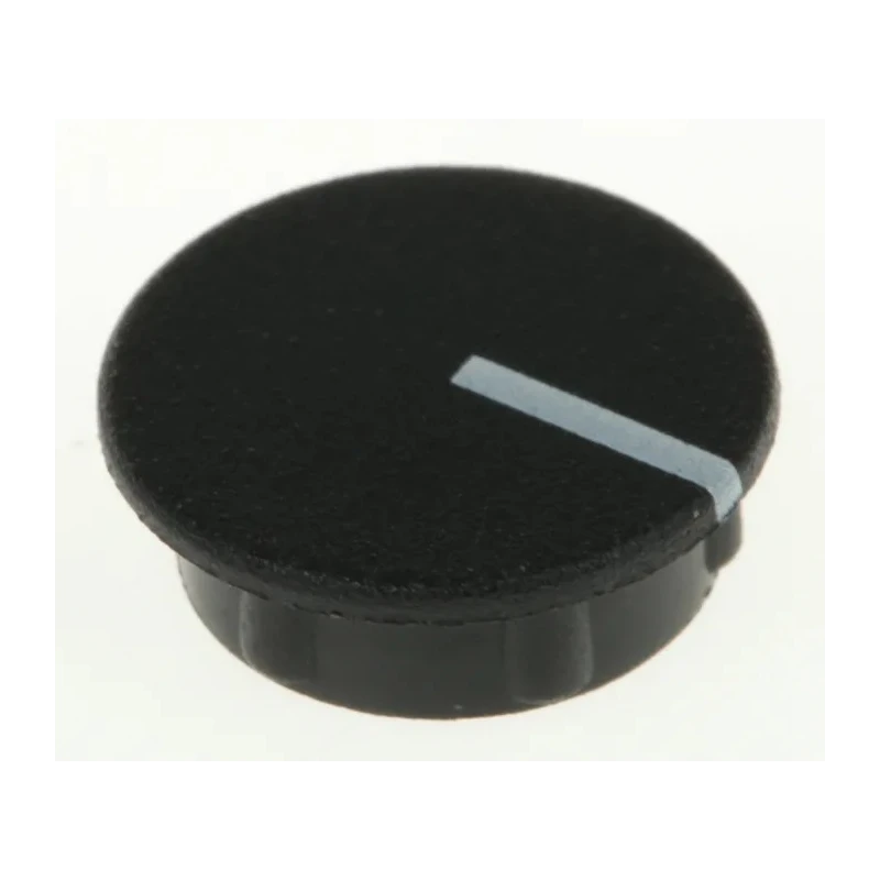 Sifam 15.5 mm Knob Diameter Black Nylon Potentiometer Knob Cap for 6 mm Shaft Axial C151-BLK