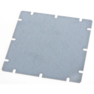 Fibox Steel Slotted Mounting Plate 148mm x 148mm for MNX Series MIV 175 MOUNTING PLATE