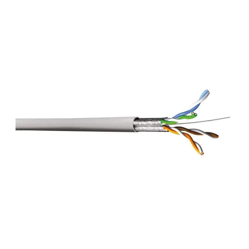 Multimedia Connect MMC Cat6 Shielded Screened Ethernet Cable, 100 m, Blue PVC Jacket 
