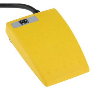 RS PRO General Purpose Momentary Foot Switch Thermoplastic Housing 3A Contact Current 250V AC 251-2224