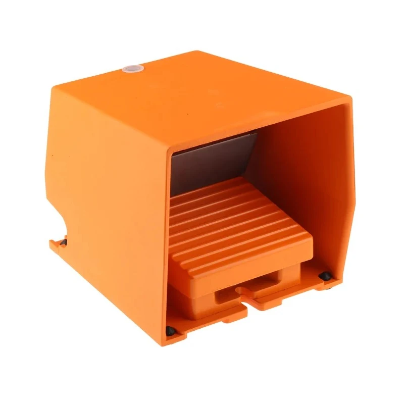 Schneider Electric Industrial Duty Momentary On-Off Foot Switch SPDT Metal 3A Contact Current 240V AC XPER510