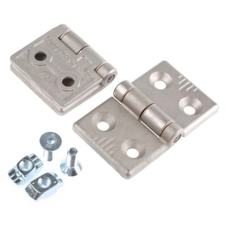 Bosch Rexroth Die Cast Aluminium Door Hinge MGE Compatible with 40 mm Strut Profile 3842544530