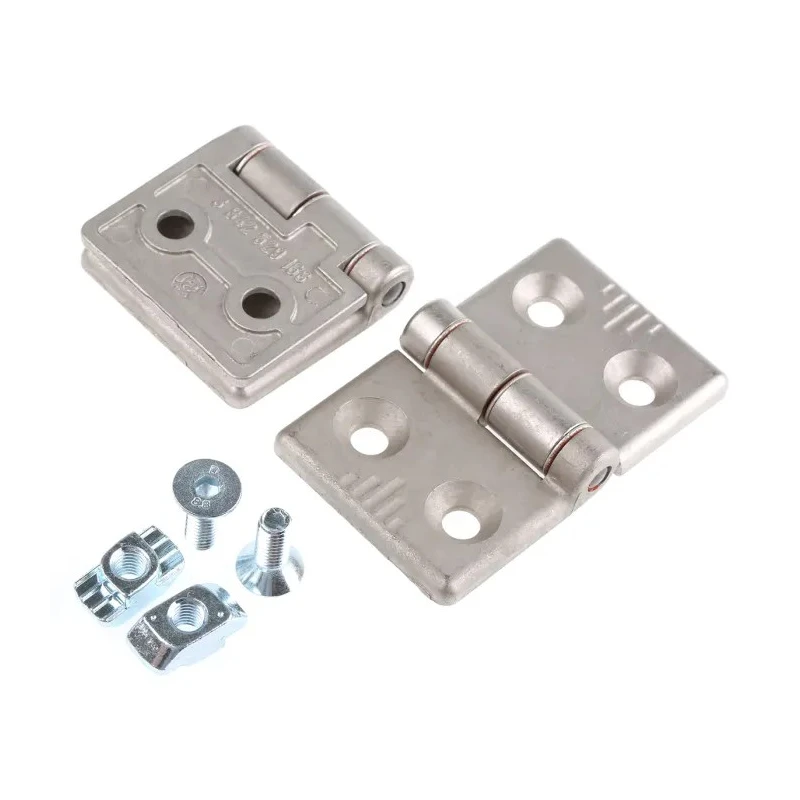 Bosch Rexroth Die Cast Aluminium Door Hinge MGE Compatible with 40 mm Strut Profile 3842544530