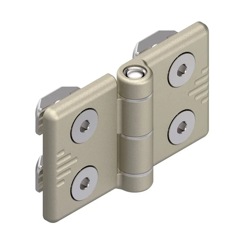Bosch Rexroth Die Cast Aluminium Door Hinge MGE Compatible with 40 mm Strut Profile 3842544530