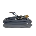 Turck Threaded Barrel Inductive Proximity Sensor 10 mm Detection, M12 PNP, Chrome Plated Brass Housing, IP68 NI10U-M12-AP6X
