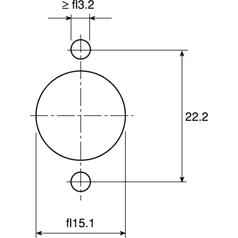 Re-An Products NYS 3 Pole Straight Standard DIN Socket 2A 50V Chassis Mount Female NYS324