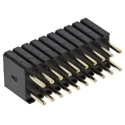 RS PRO Straight Through Hole 20-Contact 2 Row 1.27 mm Pitch Board-to-Board PCB Socket RS PRO 251-4343