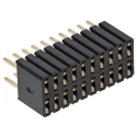 RS PRO Straight Through Hole 20-Contact 2 Row 1.27 mm Pitch Board-to-Board PCB Socket RS PRO 251-4343