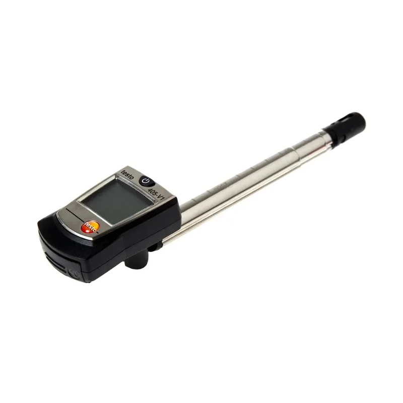 Testo Thermal Anemometer Measures Air Velocity Temperature Volume Air Flow 10 m/s 0560 4053