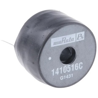 Murata Power Solutions 1 mH Leaded Inductor Radial Mount, Max SRF 1.4 MHz, Q Factor 30, 1.6 A DC Current, 460 mΩ DC 1410516C