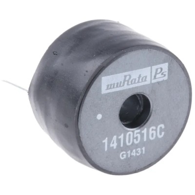 Murata Power Solutions 1 mH Leaded Inductor Radial Mount, Max SRF 1.4 MHz, Q Factor 30, 1.6 A DC Current, 460 mΩ DC 1410516C