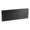 RS PRO Black Anodised Aluminium Instrument Case 442 mm Length x 153 mm Width x 45 mm Height 226-101