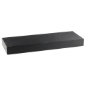 RS PRO Black Anodised Aluminium Instrument Case 442 mm Length x 153 mm Width x 45 mm Height 226-101