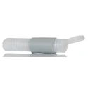 3M Silicone Rubber Cold Shrink Tubing Grey 17.3mm Sleeve Diameter x 39.6mm Length 8443-2