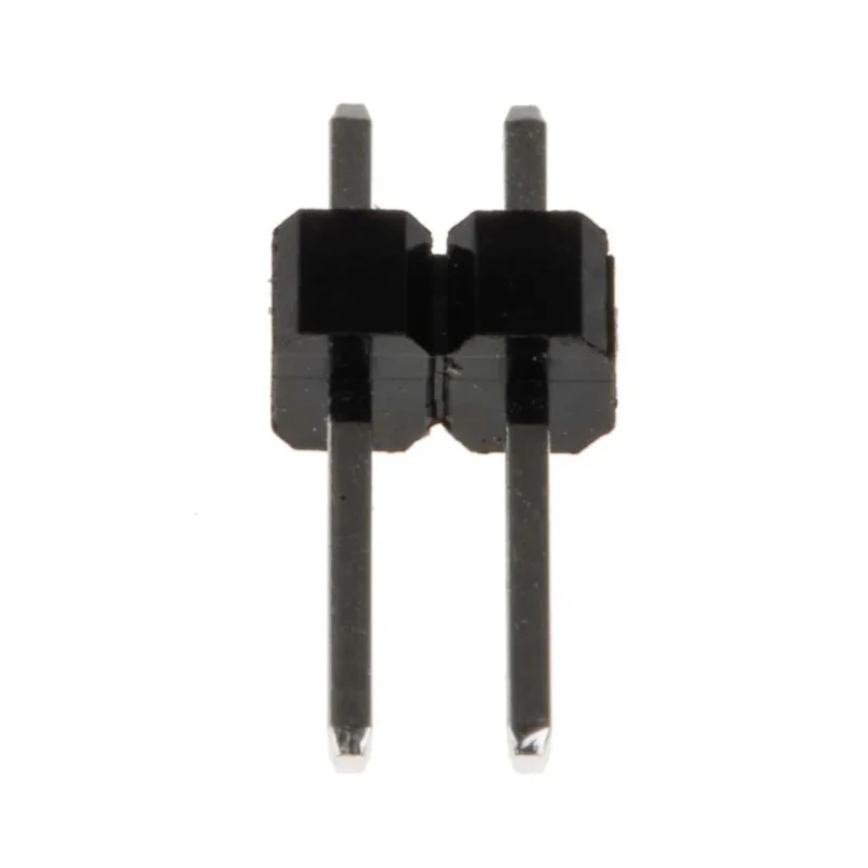 RS PRO Straight Through Hole Pin Header 2 Contacts 2.54 mm Pitch 1 Row Unshrouded 251-8086