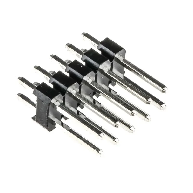 RS PRO Straight Through Hole Pin Header 10 Contacts 2.54 mm Pitch 2 Row Unshrouded 251-8143