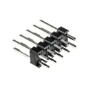 RS PRO Straight Through Hole Pin Header 10 Contacts 2.54 mm Pitch 2 Row Unshrouded 251-8143