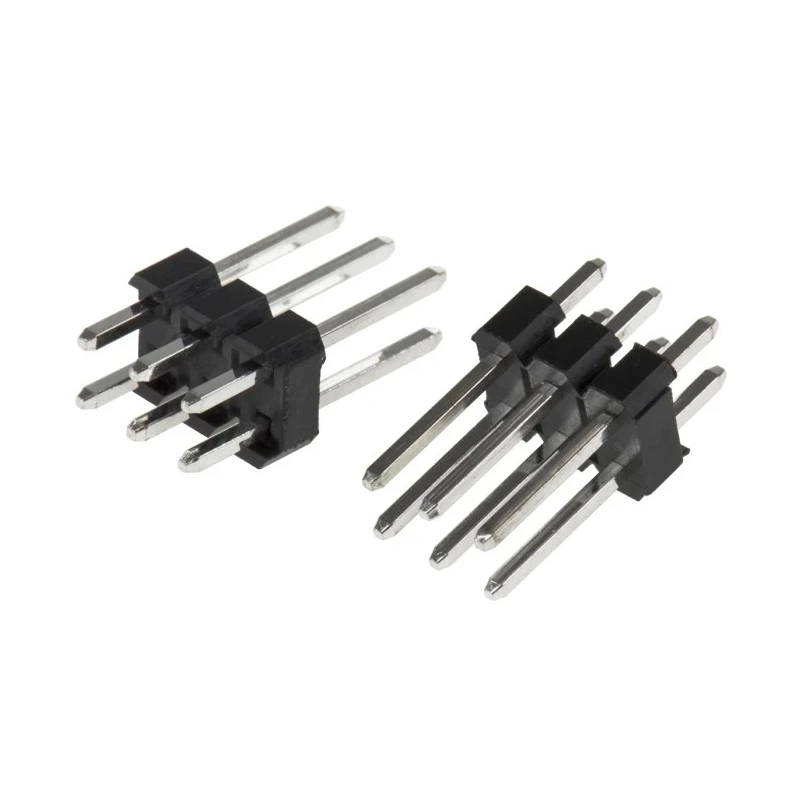 RS PRO Straight Through Hole Pin Header, 6 Contact, 2.54 mm Pitch, 2 Row, Unshrouded 251-8137