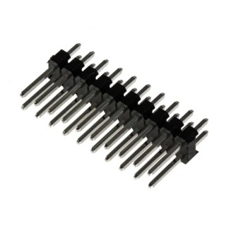 RS PRO Straight Through Hole Pin Header 20 Contact 2.54 mm Pitch 2 Row Unshrouded 251-8165