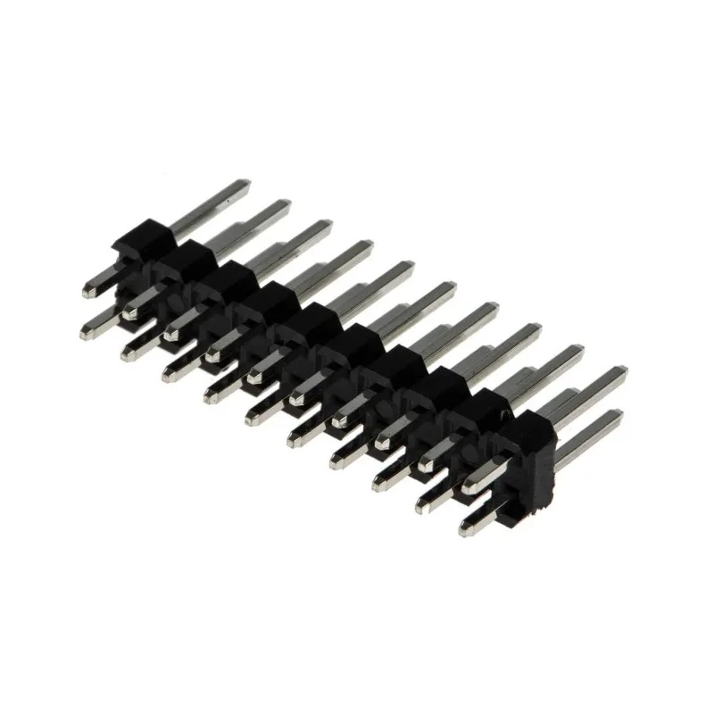 RS PRO Straight Through Hole Pin Header 20 Contact 2.54 mm Pitch 2 Row Unshrouded 251-8165