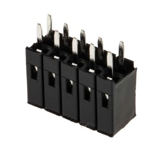 Samtec PCB Socket Straight Through Hole 10-Contact 2 Row 2.54 mm Pitch Solder 251-8222