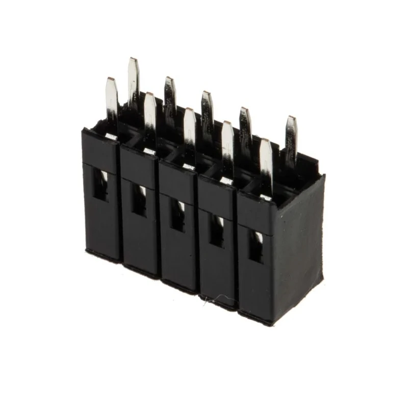 Samtec PCB Socket Straight Through Hole 10-Contact 2 Row 2.54 mm Pitch Solder 251-8222