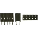 Samtec PCB Socket Straight Through Hole 10-Contact 2 Row 2.54 mm Pitch Solder 251-8222