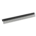 RS PRO Right Angle Through Hole Pin Header 72 Contacts 2.54 mm Pitch 2 Row Unshrouded 251-8474