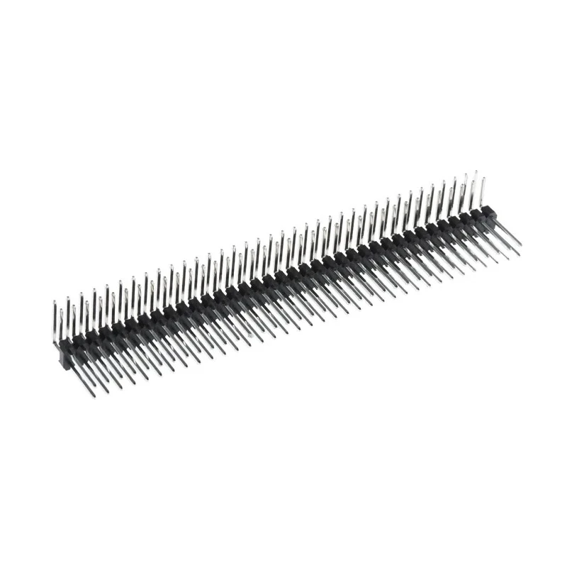 RS PRO Right Angle Through Hole Pin Header 72 Contacts 2.54 mm Pitch 2 Row Unshrouded 251-8474