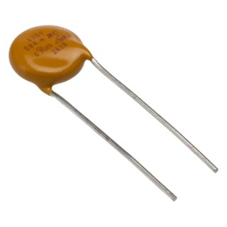 Vishay Metal Oxide Varistor Disc 270 pF Capacitance 50 A Clamping Current 376 V, Varistor Voltage 430 V VDRS10P275BSE