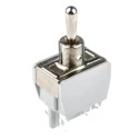 APEM Toggle Switch Panel Mount On-Off-On DPST Tab Terminal 24V dc 250V ac 649H/2